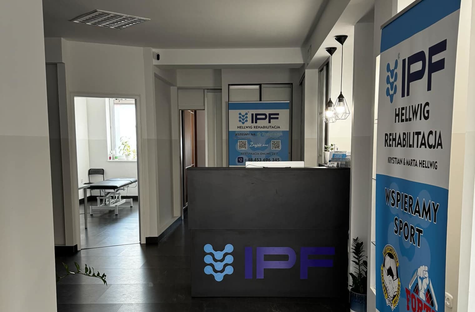 Wnętrze gabinetu IPF Hellwig w Malborku